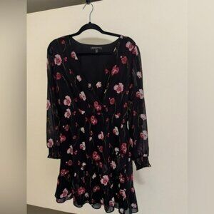 Banana republic floral dress size medium